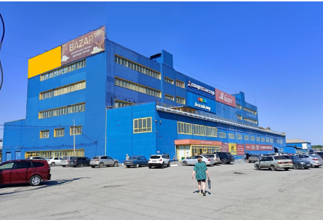 Размещение наружной рекламы Реклама на фасадах, г. Ачинск